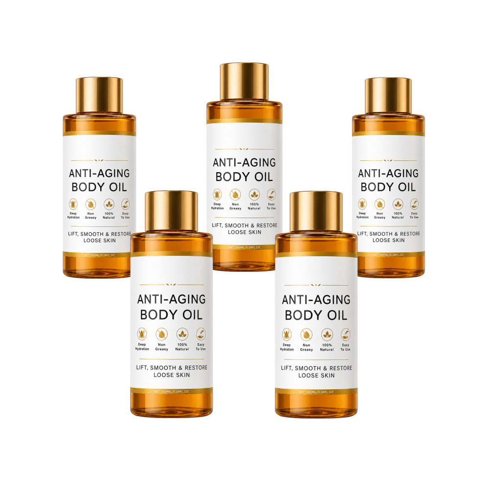 5 Pack | Anti-Aging Body Oil
